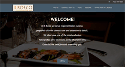 Desktop Screenshot of ilboscoristorante.com