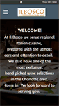 Mobile Screenshot of ilboscoristorante.com